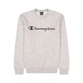 Polar com Capuz Homem Champion Crewneck Branco Cinzento de Champion, Homem - Ref: S64127340, Preço: 38,94 €, Desconto: %