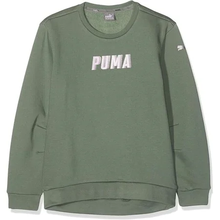 Sweat-shirt Enfant Puma Style Blanc Olive de Puma, Garçon - Réf : S64127358, Prix : 20,88 €, Remise : %