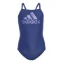 Maillot de Bain Fille Adidas Big Logo Bleu de Adidas, Maillots de bain - Réf : S64127684, Prix : 20,88 €, Remise : %