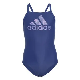 Bañador Niña Adidas Big Logo Azul de Adidas, Ropa de baño - Ref: S64127684, Precio: 20,88 €, Descuento: %