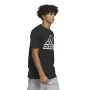 Camiseta de Manga Corta Hombre Adidas Future Negro (L) de Adidas, Hombre - Ref: S64127688, Precio: 27,56 €, Descuento: %