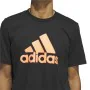 Men’s Short Sleeve T-Shirt Adidas Logo Black (L) by Adidas, Men - Ref: S64127690, Price: 27,56 €, Discount: %