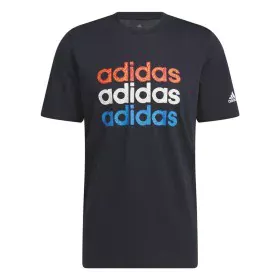 Camiseta de Manga Corta Hombre Adidas Multi Linear Sportswear Graphic (L) de Adidas, Hombre - Ref: S64127692, Precio: 22,18 €...