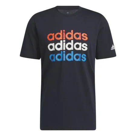 Men’s Short Sleeve T-Shirt Adidas Multi Linear Sportswear Graphic (L) by Adidas, Men - Ref: S64127692, Price: 22,18 €, Discou...