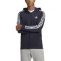 Polar com Capuz Homem Adidas 3 Stripes Azul escuro de Adidas, Homem - Ref: S64127745, Preço: 50,77 €, Desconto: %