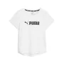 Camisola de Manga Curta Mulher Puma Fit Logo Ultra Branco (M) de Puma, Mulher - Ref: S64127775, Preço: 31,38 €, Desconto: %