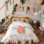 Duvet cover set HappyFriday Mr Fox Jungle life Multicolour Single 2 Pieces by HappyFriday, Quilts and quilt covers - Ref: D16...