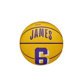 Ballon de basket Wilson NBA Player Icon Mini Lebron Jaune Taille unique de Wilson, Ballons - Réf : S64129587, Prix : 19,07 €,...