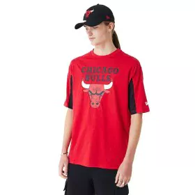 Men’s Short Sleeve T-Shirt New Era NBA MESH PANEL OS TEE CHIBU 60435481 Red (S) by New Era, Men - Ref: S64132014, Price: 34,0...