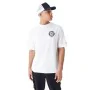 Camiseta de Manga Corta Hombre New Era MLB PLAYER GRPHC OS TEE NEYYAN 60435538 Blanco (L) de New Era, Hombre - Ref: S64132030...