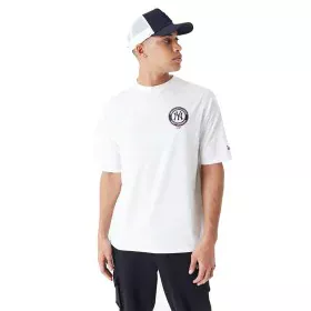 Men’s Short Sleeve T-Shirt New Era MLB PLAYER GRPHC OS TEE NEYYAN 60435538 White (M) by New Era, Men - Ref: S64132031, Price:...