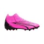 Botas de Fútbol Multitaco para Adultos Puma Ultra Pro MG Blanco Rosa oscuro de Puma, Botas - Ref: S64137240, Precio: 109,90 €...