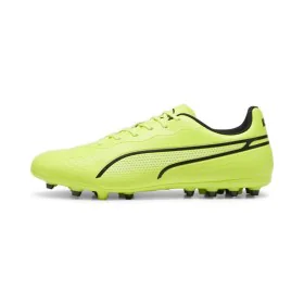 Adult's Multi-stud Football Boots Puma King Match MG Yellow Black by Puma, Boots - Ref: S64137246, Price: 59,42 €, Discount: %