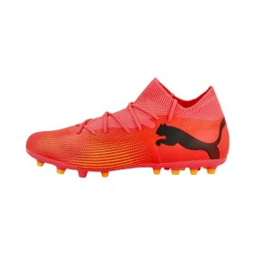 Chuteiras Multi-Pitões para Adultos Puma FUTURE 7 MATCH MG Sunset Glow Vermelho de Puma, Botas - Ref: S64137263, Preço: 73,21...