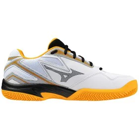 Scarpe da Padel per Adulti Mizuno Break Shot 4 Bianco Arancio di Mizuno, Scarpe - Rif: S64137290, Prezzo: 74,84 €, Sconto: %