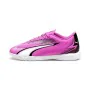 Chuteiras de Futebol de Salão Infantis Puma Ultra Play Branco Rosa-escuro Infantil Unissexo de Puma, Ténis - Ref: S64137332, ...