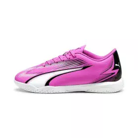 Children's Indoor Football Shoes Puma Ultra Play White Dark pink Children's Unisex by Puma, Footwear - Ref: S64137332, Price:...