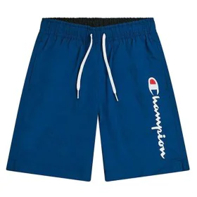 Fato de Banho Criança Champion Azul Praia de Champion, Roupa de banho - Ref: S64137454, Preço: 22,05 €, Desconto: %