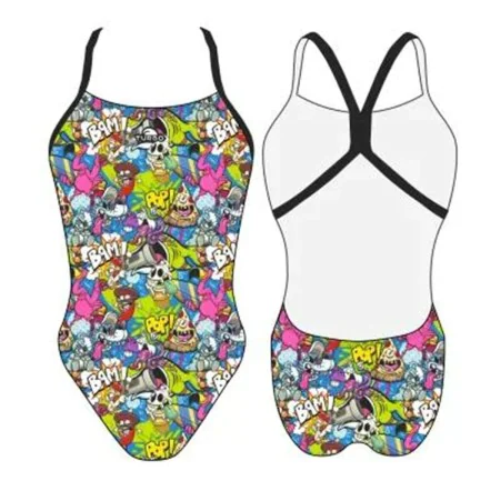 Maillot de bain femme Turbo 'Energy' Loki-Comic Rose de Turbo, Maillots de bain - Réf : S64137466, Prix : 43,75 €, Remise : %