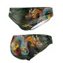 Slip da Uomo Turbo Comic-Dragon Nero Verde scuro di Turbo, Abbigliamento da bagno - Rif: S64137470, Prezzo: 33,23 €, Sconto: %