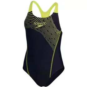 Swimsuit for Girls Speedo Medley Logo Medalist Black by Speedo, Swimwear - Ref: S64137546, Price: 29,95 €, Discount: %