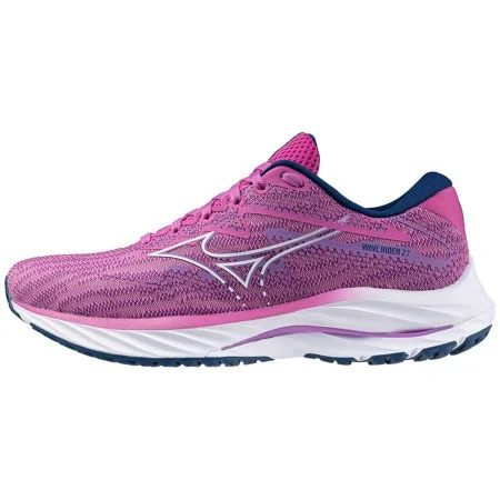 Chaussures de sport pour femme Mizuno Wave Rider 27 Rose clair de Mizuno, Femme - Réf : S64137617, Prix : 122,45 €, Remise : %