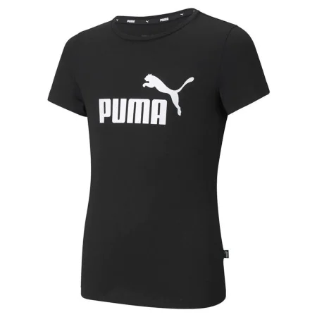 Child's Short Sleeve T-Shirt Puma Ess Logo G Black by Puma, Boys - Ref: S64137689, Price: 15,89 €, Discount: %