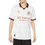 T-Shirt de Futebol de Manga Curta Homem Puma Manchester City Away Branco de Puma, Homem - Ref: S64139458, Preço: 83,64 €, Des...