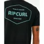 Camisola de Manga Curta Homem Rip Curl Stapler Preto de Rip Curl, Homem - Ref: S64139464, Preço: 23,99 €, Desconto: %