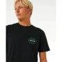 T-shirt à manches courtes homme Rip Curl Stapler Noir de Rip Curl, Homme - Réf : S64139464, Prix : 23,99 €, Remise : %