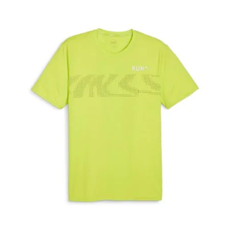 Men’s Short Sleeve T-Shirt Puma RUN FAVORITE S GRA Light Green by Puma, Men - Ref: S64139467, Price: 26,17 €, Discount: %