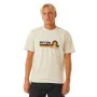 Camisola de Manga Curta Homem Rip Curl Surf Revival Mumma Branco quente de Rip Curl, Homem - Ref: S64139468, Preço: 21,22 €, ...