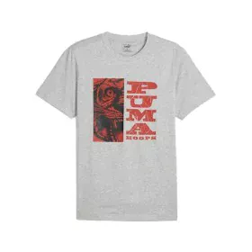 Camiseta de Manga Corta Hombre Puma The Hooper 3 Gris claro de Puma, Hombre - Ref: S64139475, Precio: 23,07 €, Descuento: %