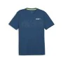 T-shirt à manches courtes homme Puma Run Favourite Bleu foncé de Puma, Homme - Réf : S64139478, Prix : 32,29 €, Remise : %