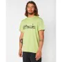 Camisola de Manga Curta Homem Rip Curl Paradise Land Verde Claro de Rip Curl, Homem - Ref: S64139480, Preço: 23,51 €, Descont...