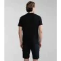 Maglia a Maniche Corte Uomo Napapjiri S-Bollo Nero di Napapjiri, Uomo - Rif: S64139482, Prezzo: 36,46 €, Sconto: %