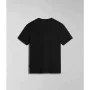 Camisola de Manga Curta Homem Napapjiri S-Bollo Preto de Napapjiri, Homem - Ref: S64139482, Preço: 36,46 €, Desconto: %