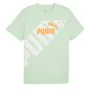 Men’s Short Sleeve T-Shirt Puma POWER Graphic Cyan by Puma, Men - Ref: S64139518, Price: 25,83 €, Discount: %