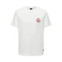 T-shirt à manches courtes homme Only & Sons Onskye Reg Blanc de Only & Sons, Homme - Réf : S64139539, Prix : 9,97 €, Remise : %