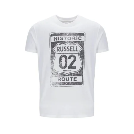 Camisola de Manga Curta Homem Russell Athletic AMT A40471 de Russell Athletic, Homem - Ref: S64139549, Preço: 21,13 €, Descon...