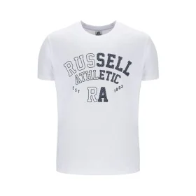 Maglia a Maniche Corte Uomo Russell Athletic AMT A40071 di Russell Athletic, Uomo - Rif: S64139555, Prezzo: 18,25 €, Sconto: %