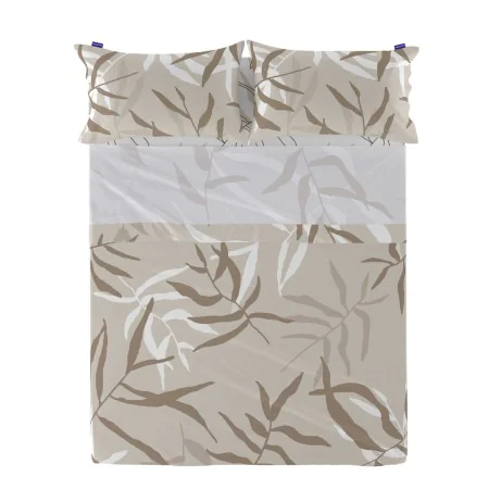 Drap HappyFriday Blanc Maple Multicouleur 210 x 270 cm de HappyFriday, Draps et taies d'oreiller - Réf : D1613228, Prix : 36,...