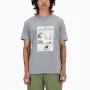 Camiseta de Manga Corta Hombre New Balance Sport Essentials Gris claro de New Balance, Hombre - Ref: S64139562, Precio: 23,52...