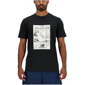 T-shirt à manches courtes homme New Balance Essentials Noir de New Balance, Homme - Réf : S64139563, Prix : 24,91 €, Remise : %