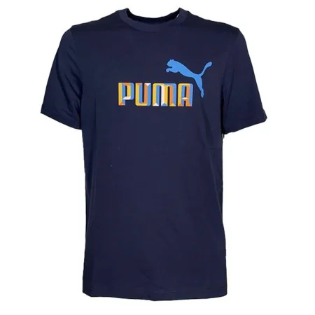 Camiseta de Manga Corta Hombre Puma Daily 3.0 Azul de Puma, Hombre - Ref: S64139571, Precio: 20,18 €, Descuento: %