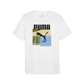 Men’s Short Sleeve T-Shirt Puma GRAPHICS Summer White by Puma, Men - Ref: S64139573, Price: 23,07 €, Discount: %