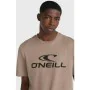 Men’s Short Sleeve T-Shirt O'Neill Logo Light brown by O'Neill, Men - Ref: S64139579, Price: 20,38 €, Discount: %