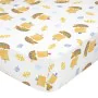 Drap housse HappyFriday HAPPYNOIS Multicouleur 105 x 200 x 32 cm de HappyFriday, Draps et taies d'oreiller - Réf : D1613231, ...