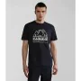 T-shirt à manches courtes homme Napapjiri S-Faber Noir de Napapjiri, Homme - Réf : S64139592, Prix : 33,23 €, Remise : %