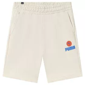 Short de Sport Puma Bppo-000746 Blank Ba Blanc de Puma, Homme - Réf : S64139606, Prix : 31,57 €, Remise : %